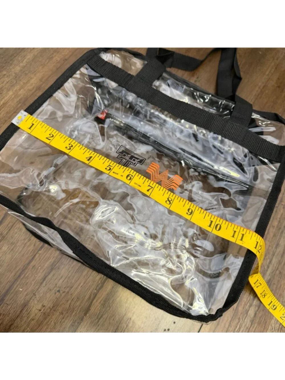 Custom Game Day Tote Texas Tech & Whataburger Collaboration